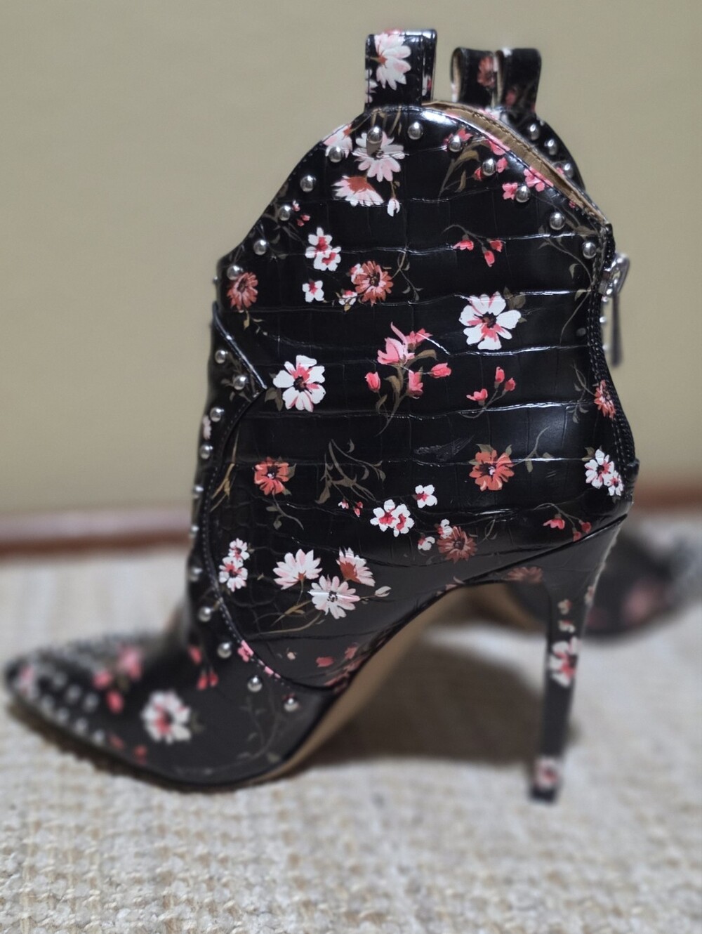Jessica Simpson Pixillez 3 Stiletto Bootie Sz. 7 $128 - Picture 4 of 11